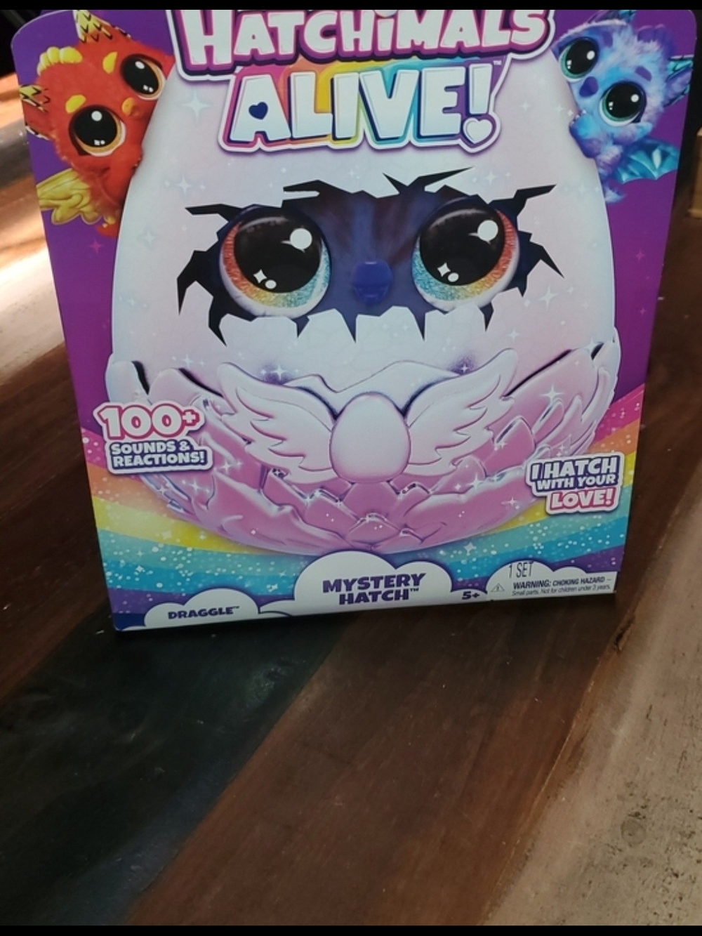 Hatchimals ALIVE! Mystery Hatch Toy - Pink & Purple